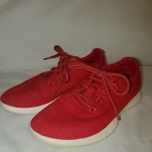 Allbirds Wool Runners in Red